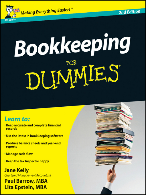 Title details for Bookkeeping For Dummies by Jane Kelly - Available